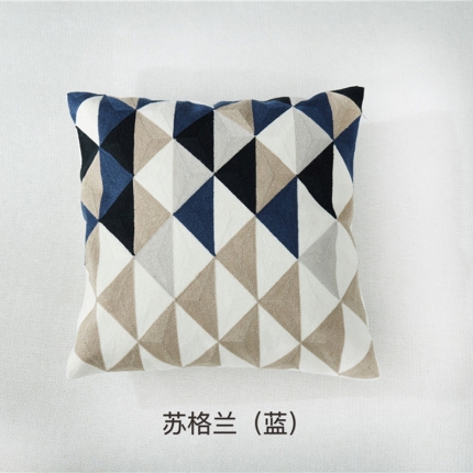 91家纺网 家纺一手货源 找家纺 （总）918家纺 全棉毛巾拉链绣抱枕正方形款