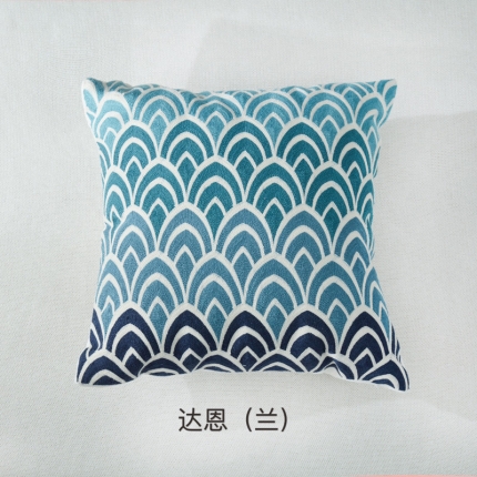 91家纺网 家纺一手货源 找家纺 （总）918家纺 全棉毛巾拉链绣抱枕正方形款