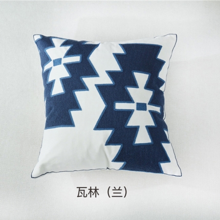 91家纺网 家纺一手货源 找家纺 （总）918家纺 全棉毛巾拉链绣抱枕正方形款