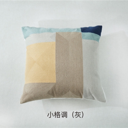 91家纺网 家纺一手货源 找家纺 （总）918家纺 全棉毛巾拉链绣抱枕正方形款