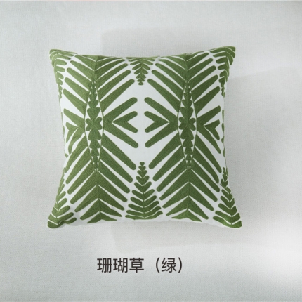 91家纺网 家纺一手货源 找家纺 （总）918家纺 全棉毛巾拉链绣抱枕正方形款