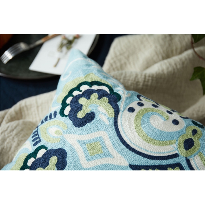 91家纺网 家纺一手货源 找家纺 （总）918家纺 全棉毛巾拉链绣抱枕长方形款