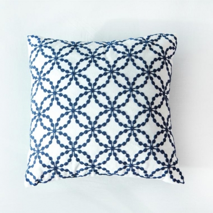 91家纺网 家纺一手货源 找家纺 （总）918家纺 全棉毛巾拉链绣抱枕正方形款