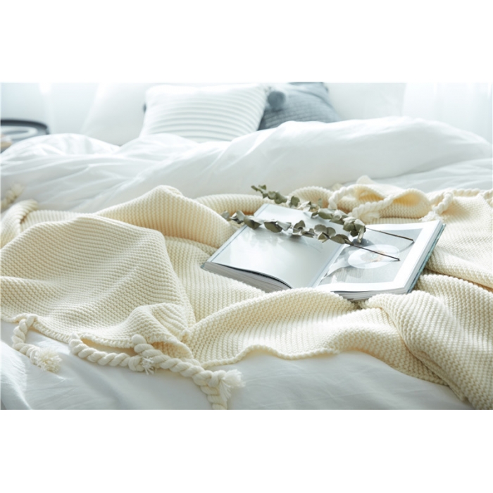 91家纺网 家纺一手货源 找家纺 （总）918家纺 麻花流苏贴心毯