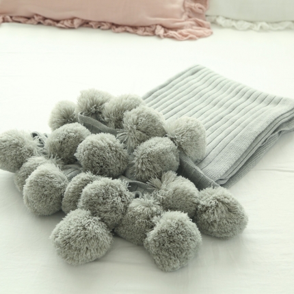 91家纺网 家纺一手货源 找家纺 （总）918家纺 毛线球球公主毯