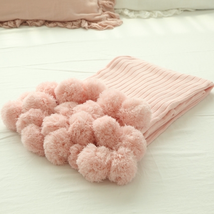 91家纺网 家纺一手货源 找家纺 （总）918家纺 毛线球球公主毯