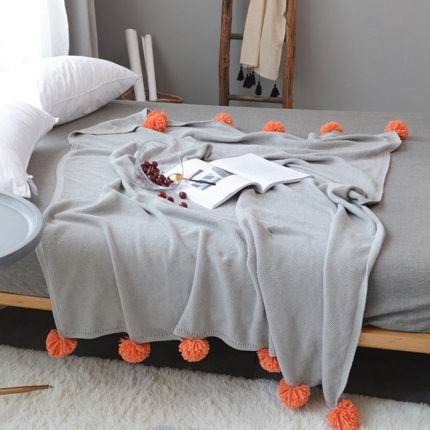 91家纺网 家纺一手货源 找家纺 （总）918家纺 撞色球球毯