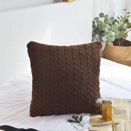 91家纺网 家纺一手货源 找家纺 （总）918家纺 双麻花针织抱枕