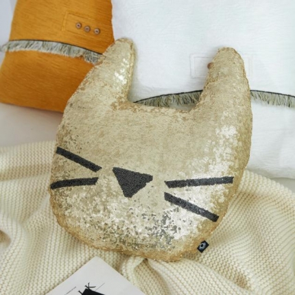 91家纺网 家纺一手货源 找家纺 （总）918家纺 bling bling亮片抱枕 不可拆卸