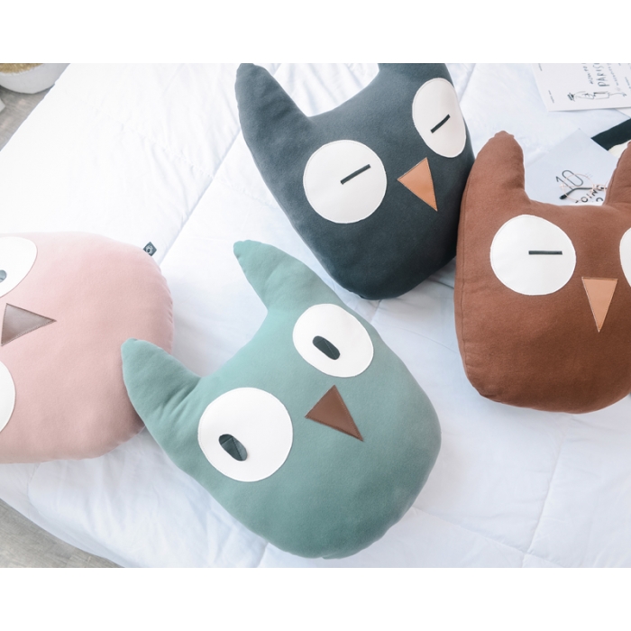 91家纺网 家纺一手货源 找家纺 （总）918家纺 ins爆款猫头鹰抱枕