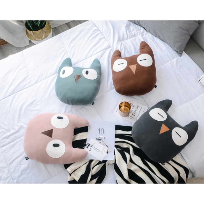 91家纺网 家纺一手货源 找家纺 （总）918家纺 ins爆款猫头鹰抱枕