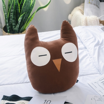 91家纺网 家纺一手货源 找家纺 （总）918家纺 ins爆款猫头鹰抱枕