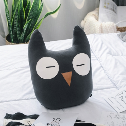 91家纺网 家纺一手货源 找家纺 （总）918家纺 ins爆款猫头鹰抱枕