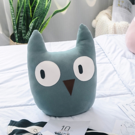 91家纺网 家纺一手货源 找家纺 （总）918家纺 ins爆款猫头鹰抱枕