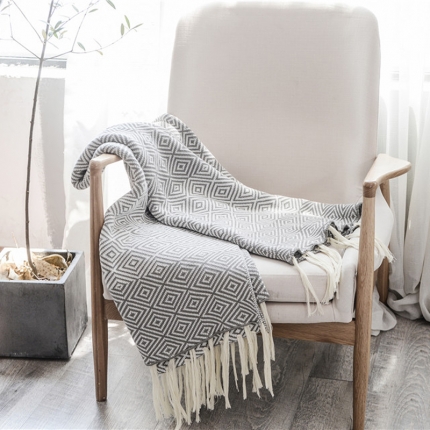 91家纺网 家纺一手货源 找家纺 （总）918家纺 迷宫回行格毯子