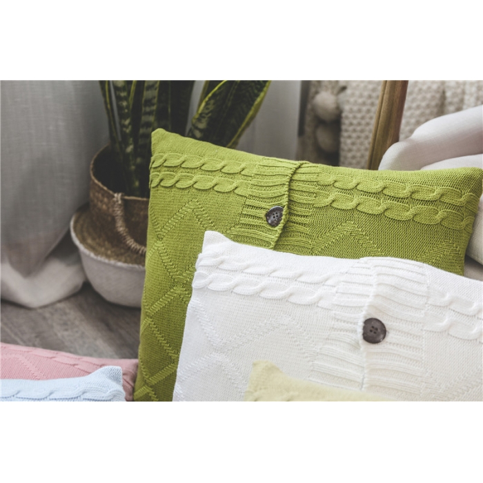 91家纺网 家纺一手货源 找家纺 （总）918家纺 纽扣菱形麻花抱枕