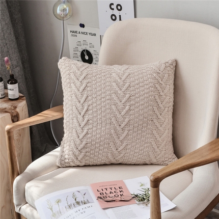 91家纺网 家纺一手货源 找家纺 （总）918家纺 鱼骨纹抱枕