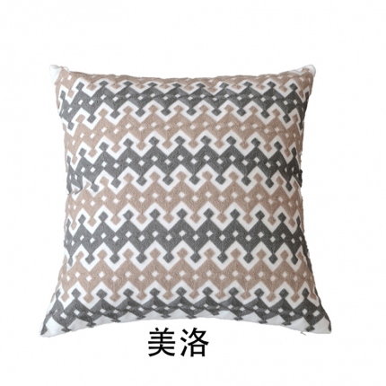 91家纺网 家纺一手货源 找家纺 （总）918家纺 全棉毛巾拉链绣抱枕五月刺绣新品抱枕
