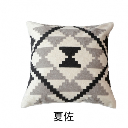 91家纺网 家纺一手货源 找家纺 （总）918家纺 全棉毛巾拉链绣抱枕五月刺绣新品抱枕