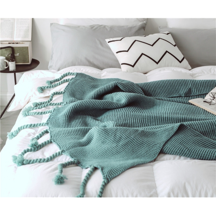 91家纺网 家纺一手货源 找家纺 918家纺 2021新款贴心麻花毯