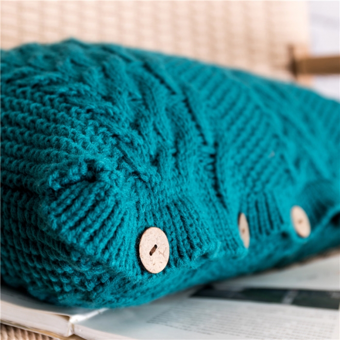 91家纺网 家纺一手货源 找家纺 （总）918家纺 2021新款粗针麻花长腰枕