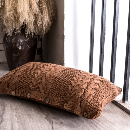 91家纺网 家纺一手货源 找家纺 （总）918家纺 2021新款粗针麻花长腰枕