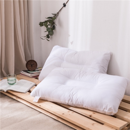 （总）918家纺 2021新款促销款枕芯纯棉定型枕单只