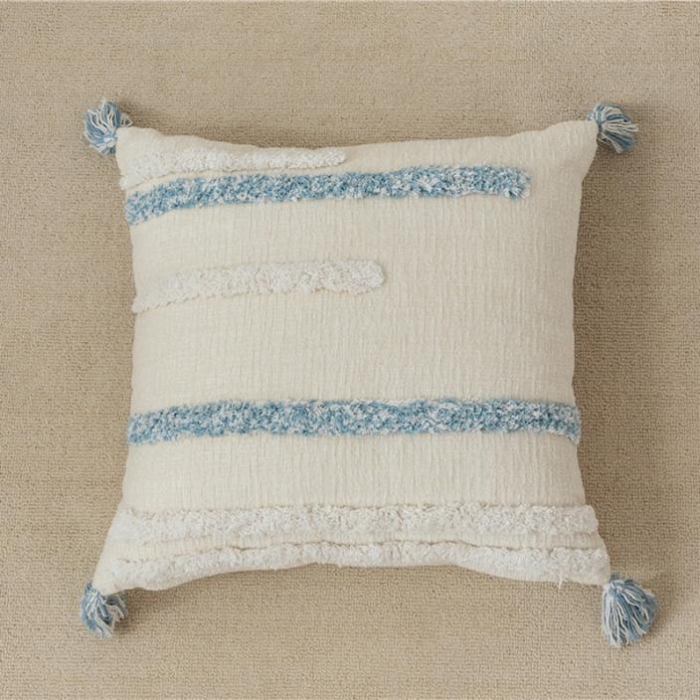 91家纺网 家纺一手货源 找家纺 918家纺 2021新款ins波西米亚风簇绒抱枕 B款