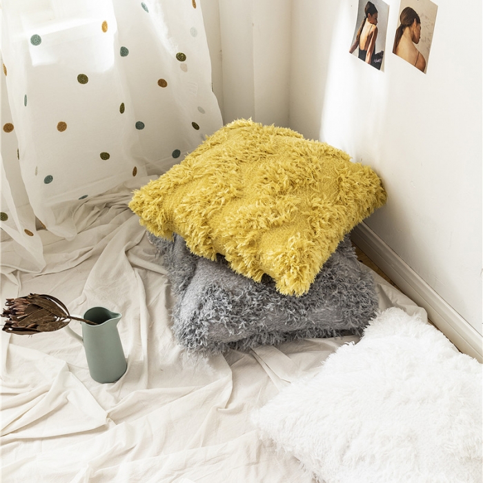 91家纺网 家纺一手货源 找家纺 918家纺 2021新款羽妃绒抱枕 雅灰