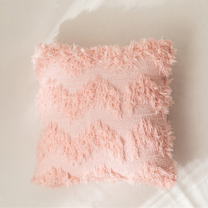 91家纺网 家纺一手货源 找家纺 918家纺 2021新款羽妃绒抱枕 樱粉