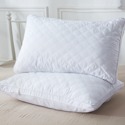 （总）亿贝优品绗缝带立体枕枕头枕芯 可一件代发 量大更优惠