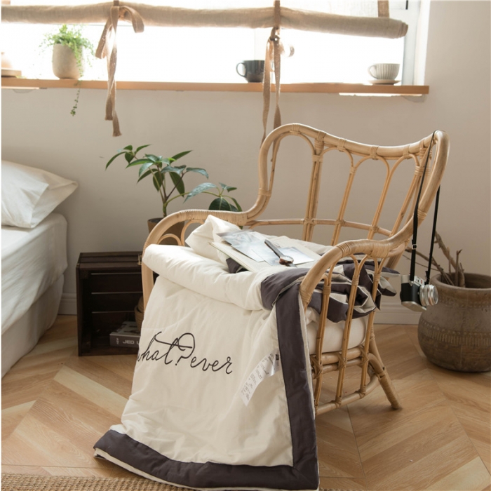 91家纺网 家纺一手货源 找家纺 （总）北纬27度 2020新款莫兰小姐系列全棉夏被 