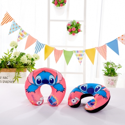 91家纺网 家纺一手货源 找家纺 萌番宝 2018新款U型乳胶枕 天使