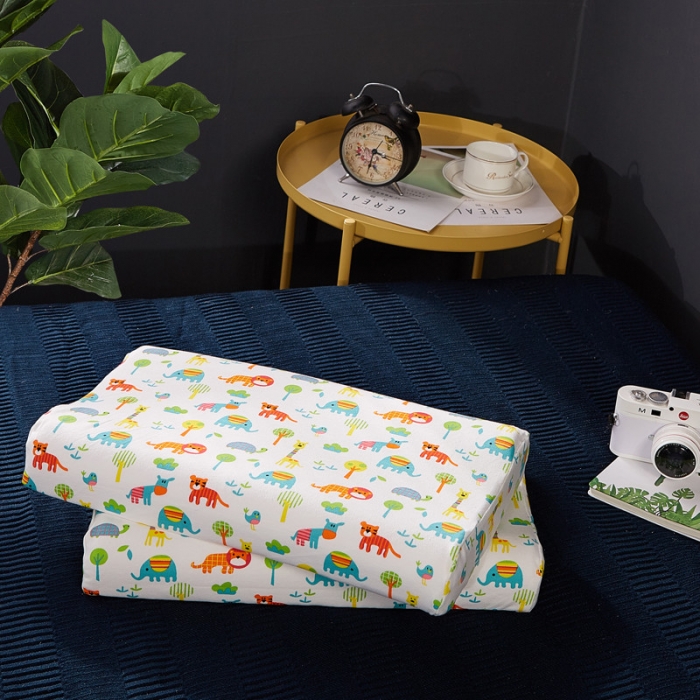 91家纺网 家纺一手货源 找家纺 （总）萌番宝枕业儿童天然乳胶枕拉链（含内外套）27*44cm