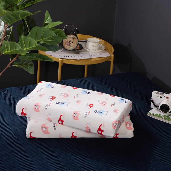 91家纺网 家纺一手货源 找家纺 萌番宝枕业 2020新款卡通儿童乳胶枕 小白象