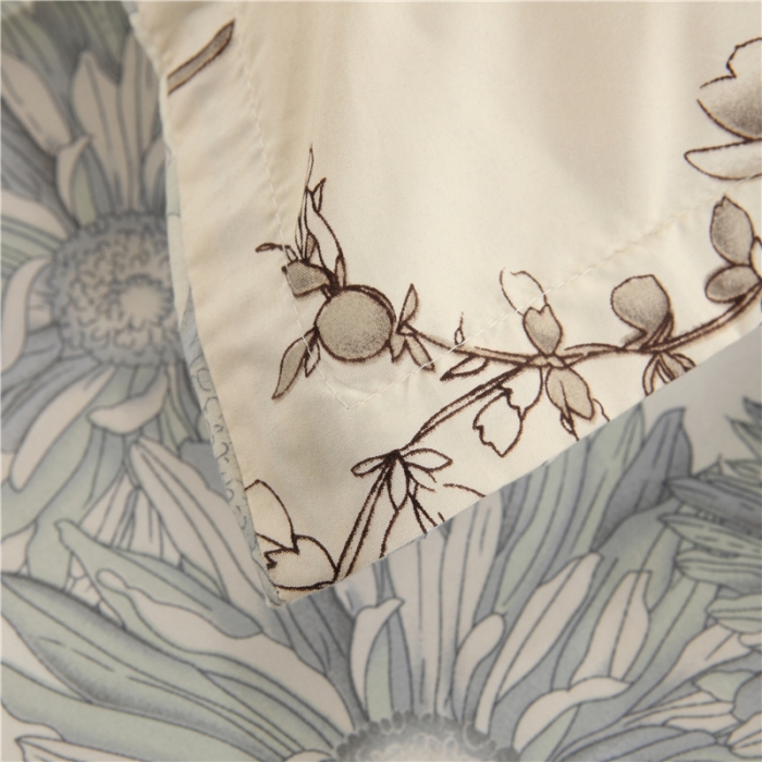 91家纺网 家纺一手货源 找家纺 赫然家纺 新款舒适柔软亲肤爆款芦荟棉四件套货源充足 似水流年