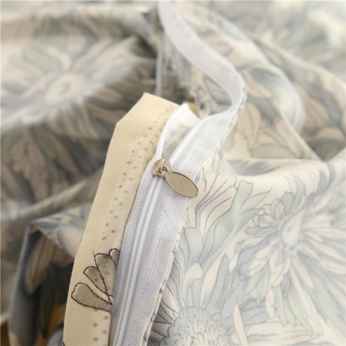 91家纺网 家纺一手货源 找家纺 赫然家纺 新款芦荟棉单品被套 似水流年