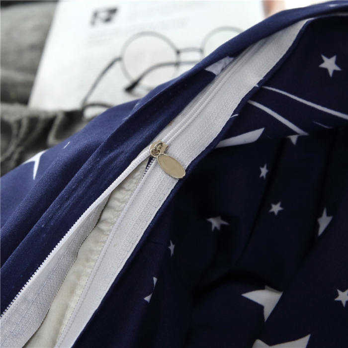 91家纺网 家纺一手货源 找家纺 赫然家纺 新款芦荟棉单品被套流星雨