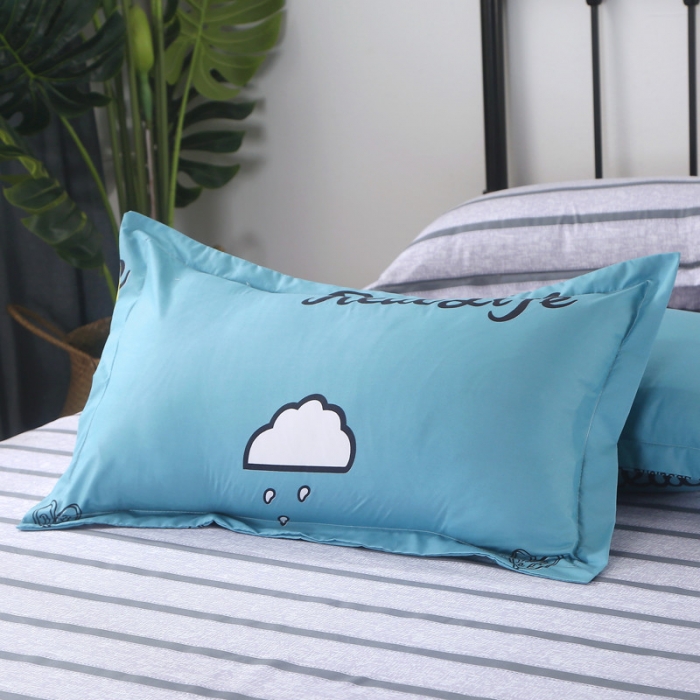 91家纺网 家纺一手货源 找家纺 赫然家纺 新款舒适柔软亲肤爆款芦荟棉四件套货源充足 一米阳光