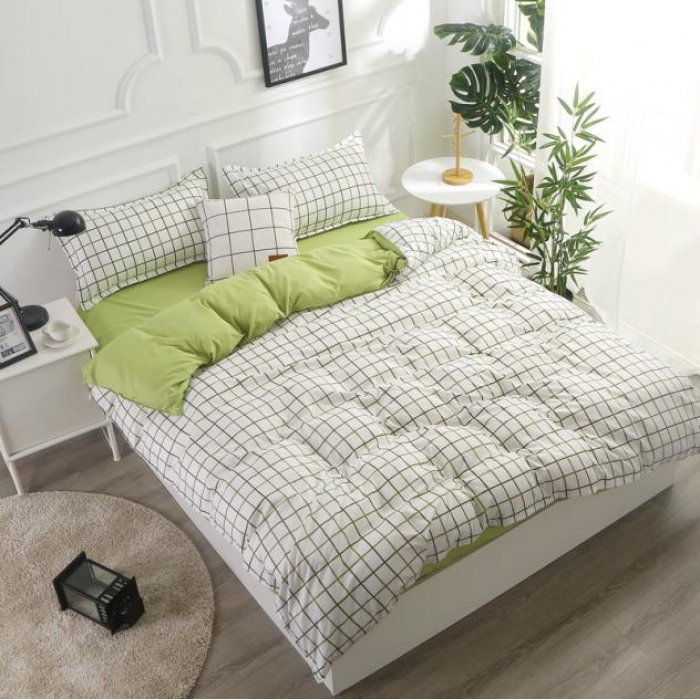 91家纺网 家纺一手货源 找家纺 赫然家纺 新款舒适柔软亲肤爆款芦荟棉四件套货源充足 悉尼