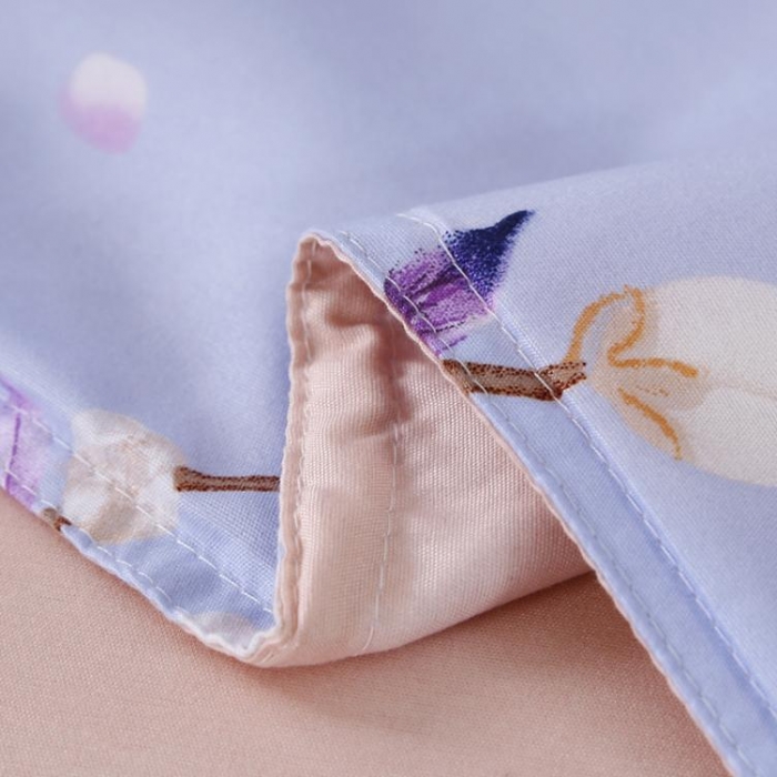 91家纺网 家纺一手货源 找家纺 赫然家纺 新款舒适柔软亲肤爆款芦荟棉四件套货源充足 枝头飘香