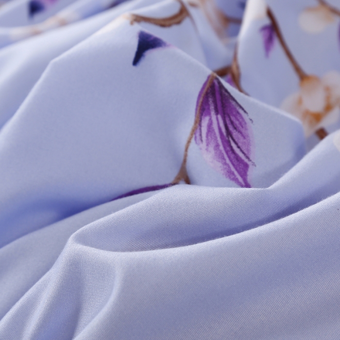 91家纺网 家纺一手货源 找家纺 赫然家纺 新款舒适柔软亲肤爆款芦荟棉四件套货源充足 枝头飘香