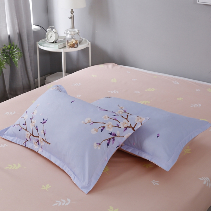 91家纺网 家纺一手货源 找家纺 赫然家纺 新款舒适柔软亲肤爆款芦荟棉四件套货源充足 枝头飘香