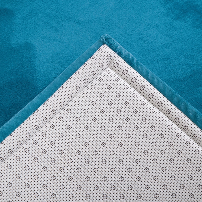 91家纺网 家纺一手货源 找家纺 柠萌家居 地垫地毯飘窗垫宝宝爬行垫纯色地垫 宝绿色