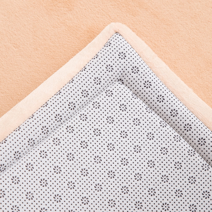 91家纺网 家纺一手货源 找家纺 柠萌家居 地垫地毯飘窗垫宝宝爬行垫纯色地垫 米黄色