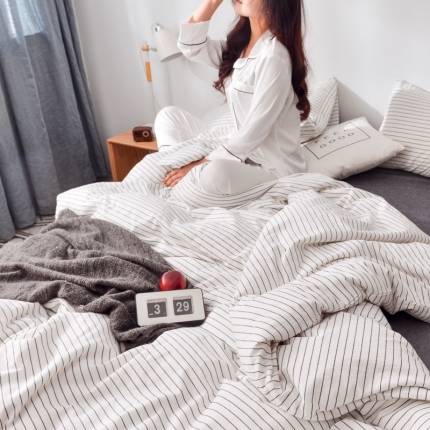 91家纺网 家纺一手货源 找家纺 （总）柠萌家居 2019全棉水洗棉单被套