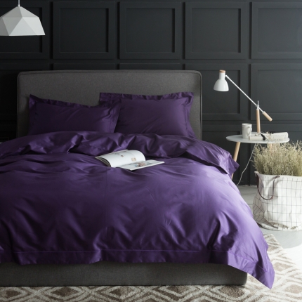 91家纺网 家纺一手货源 找家纺 （总）涞澳家纺 100支匹马棉素色四件套