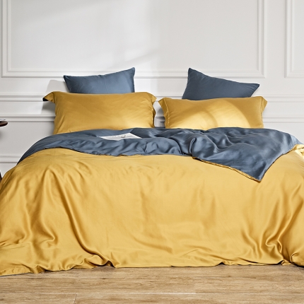 91家纺网 家纺一手货源 找家纺 （总）涞澳 2019新款60天丝双拼套件