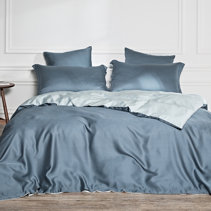 91家纺网 家纺一手货源 找家纺 （总）涞澳 2019新款60天丝双拼套件