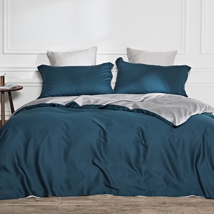 91家纺网 家纺一手货源 找家纺 （总）涞澳 2019新款60天丝双拼套件